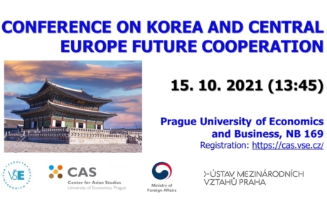 Konference „Korea and Central Europe Future Cooperation“ /15.10./