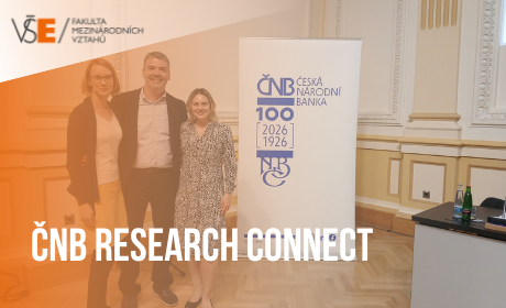 Zástupci FMV a FIS představili své studie na konferenci ČNB Research Connect 2026