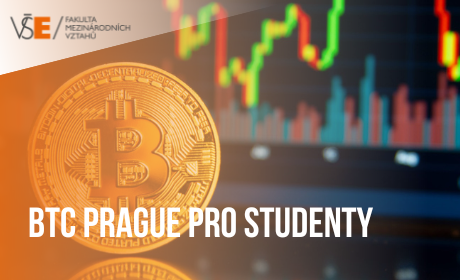 FMV otevírá studentům dveře na BTC Prague – největší evropskou konferenci o Bitcoinu