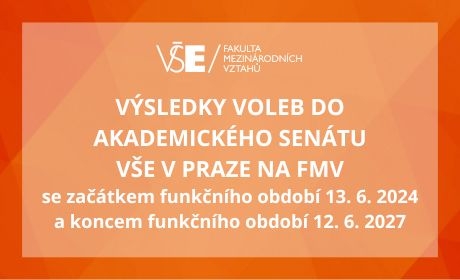Výsledky voleb do Akademického senátu VŠE v Praze na Fakultě mezinárodních vztahů