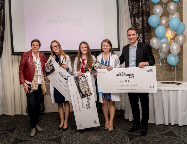 Úspěch studentů FMV ve studentské soutěži BRANDSTORM společnosti L´Oréal