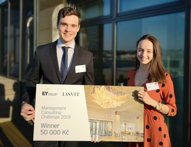 Tým z FMV vyhrál Management Consulting Challenge 2019
