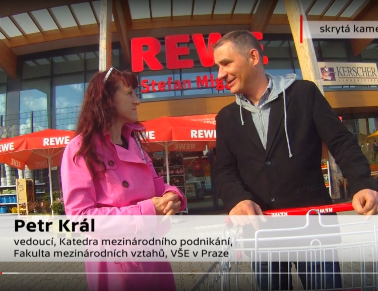 Vedoucí katedry Petr Král z FMV v pořadu Černé ovce ČT: srovnání cen potravin a drogerie