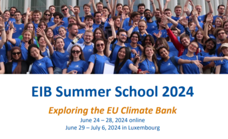 Nabídka účasti na European Investment Bank Summer School 2024