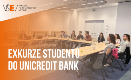 Druhá společná akce Talent Managementu FMV: Exkurze studentů do UniCredit Bank