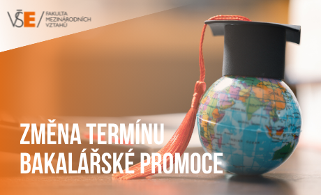 Důležitá změna: Bakalářská promoce se uskuteční 23. října!