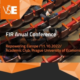 Pozvánka na FIR Annual Conference 2022: Repowering Europe /11.10./