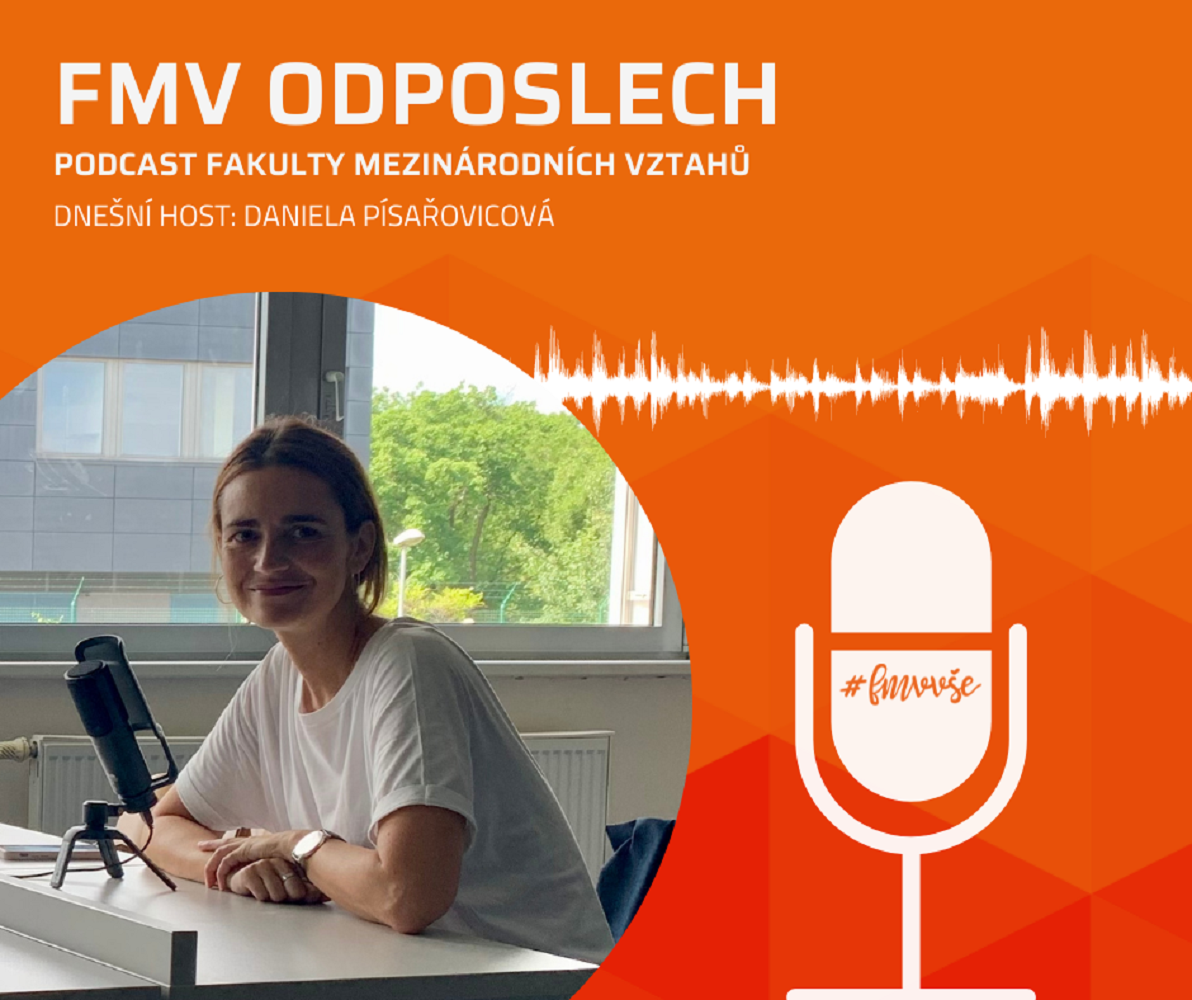 Absolventka a moderátorka Daniela Písařovicová v podcastu FMV odposlech
