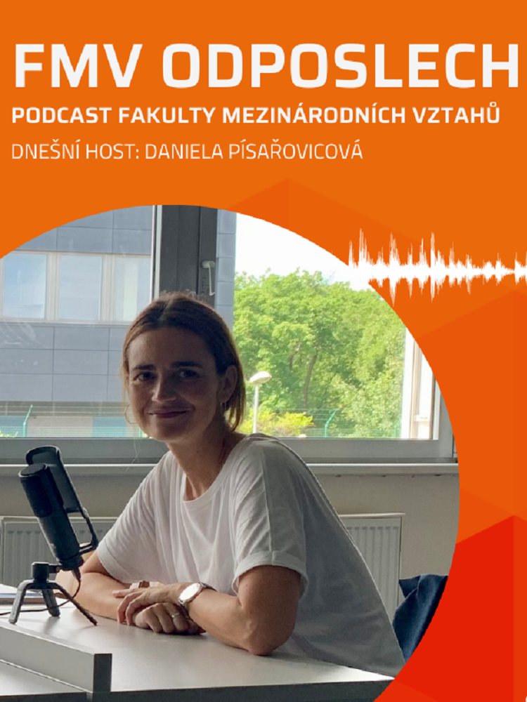 Absolventka a moderátorka Daniela Písařovicová v podcastu FMV odposlech