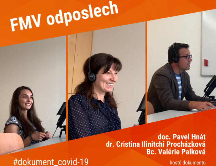 „Letní semestr, jaký VŠE ani celá Česká republika nezažila.“ Podívejte se s námi do zákulisí bezprecedentní situace v novém dílu podcastu FMV odposlech.