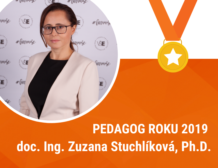 doc. Zuzana Stuchlíková získala za FMV ocenění Pedagog roku